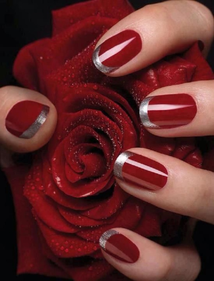 Top 10 Red Nails Designs