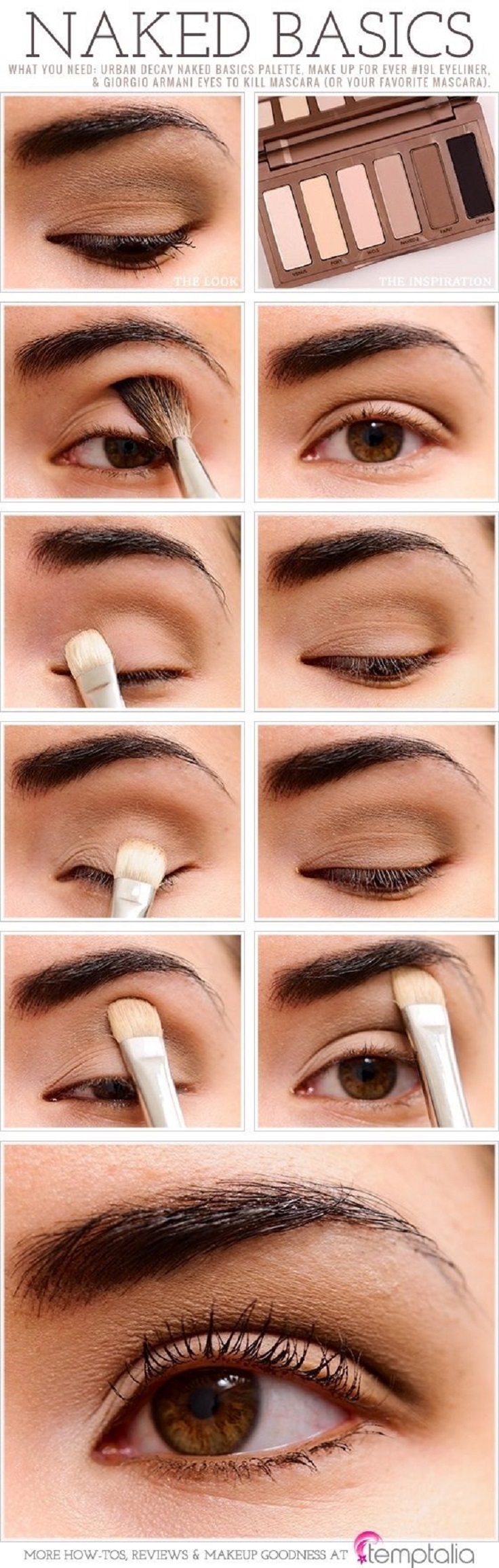 10 Easy Natural Eye Makeup Tutorials