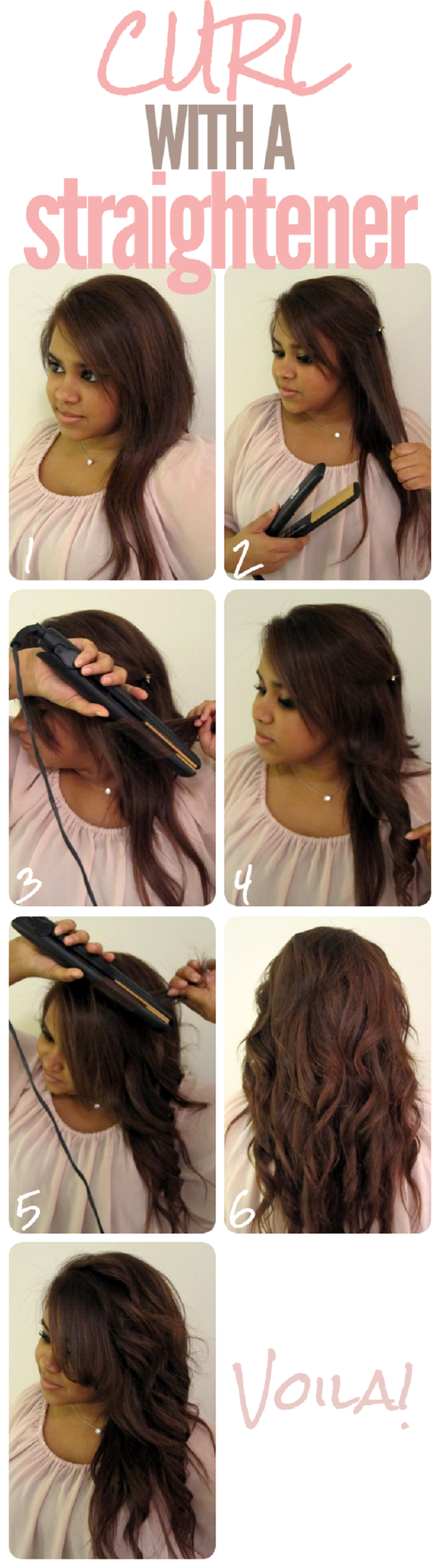 Top 10 Best Tutorials On How To Curl Your Hair With Flat Iron