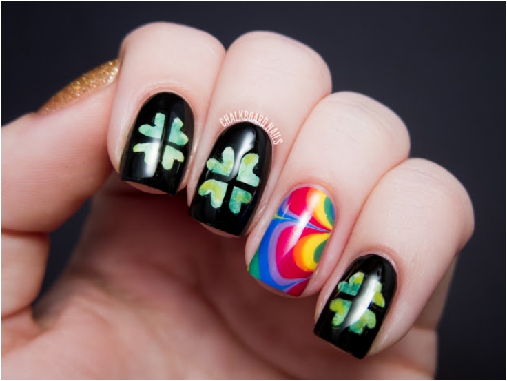 Top 10 Lucky Shamrock Nail Art Tutorial For St. Patrick's