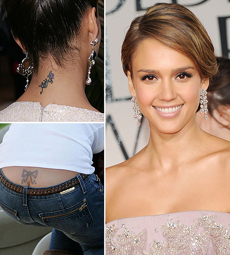 Top 10 Female Celebrity Tattoos - Top Inspired