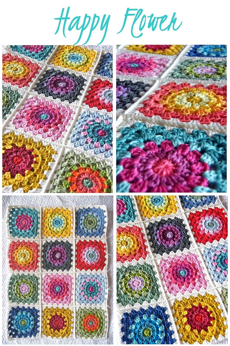 What are some crochet square patterns?