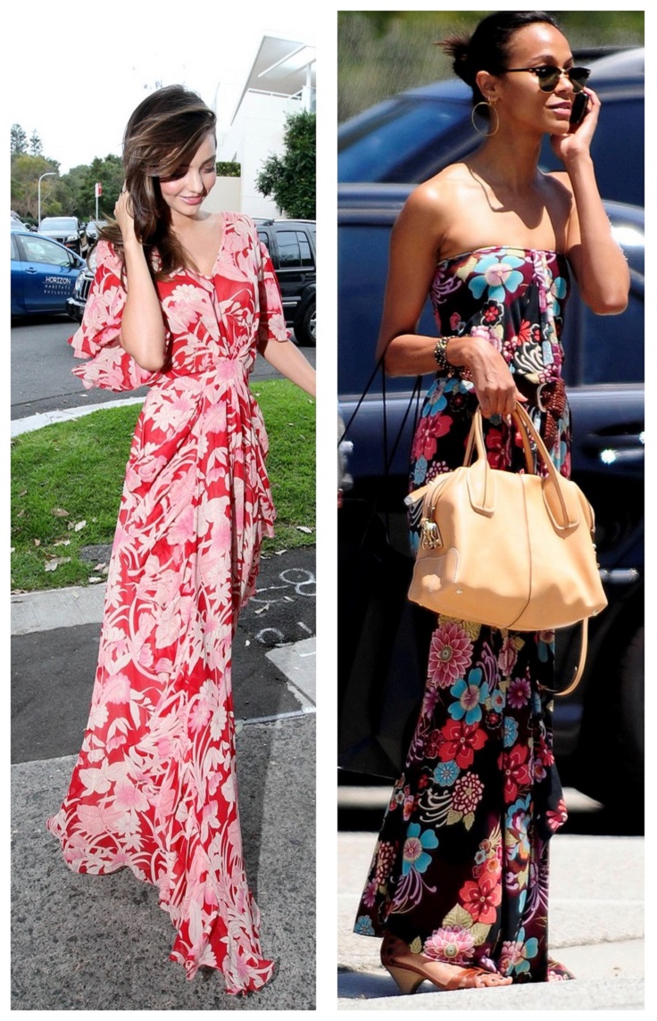 The Floral Dress worn by Miranda Kerr  Miranda kerr outfits, Wearing  dress, Floral dress