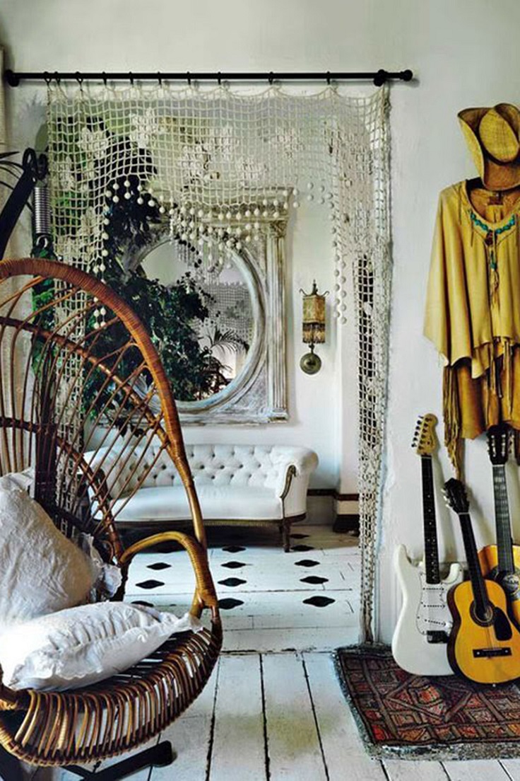 Modern Boho Chic Style Decor for Living room