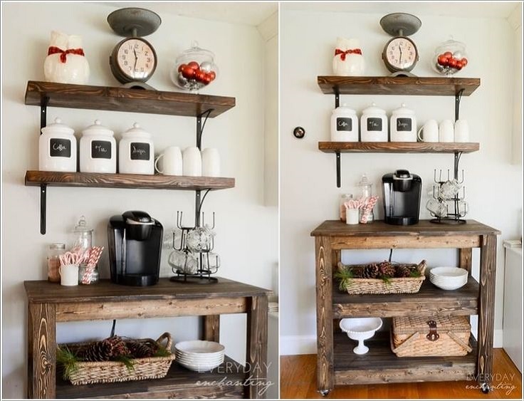 Top 10 Coffee Station Ideas for Your Kitchen - Top Inspired