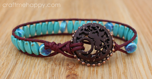 Boho-blueberry-cove-beads-bracelet