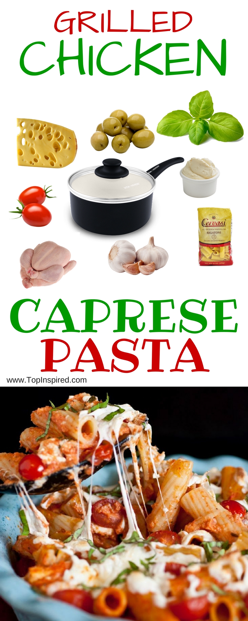 Caprese-Pasta