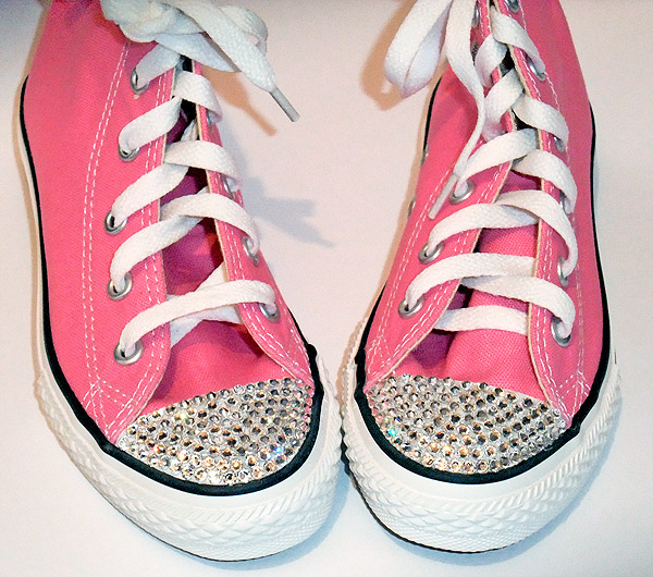 DIY-Pink-Swarovski-Crystal-Converse-shoes