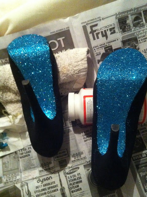 DIY-glitter-pumps-