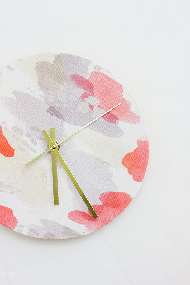 diy-fabric-clock-