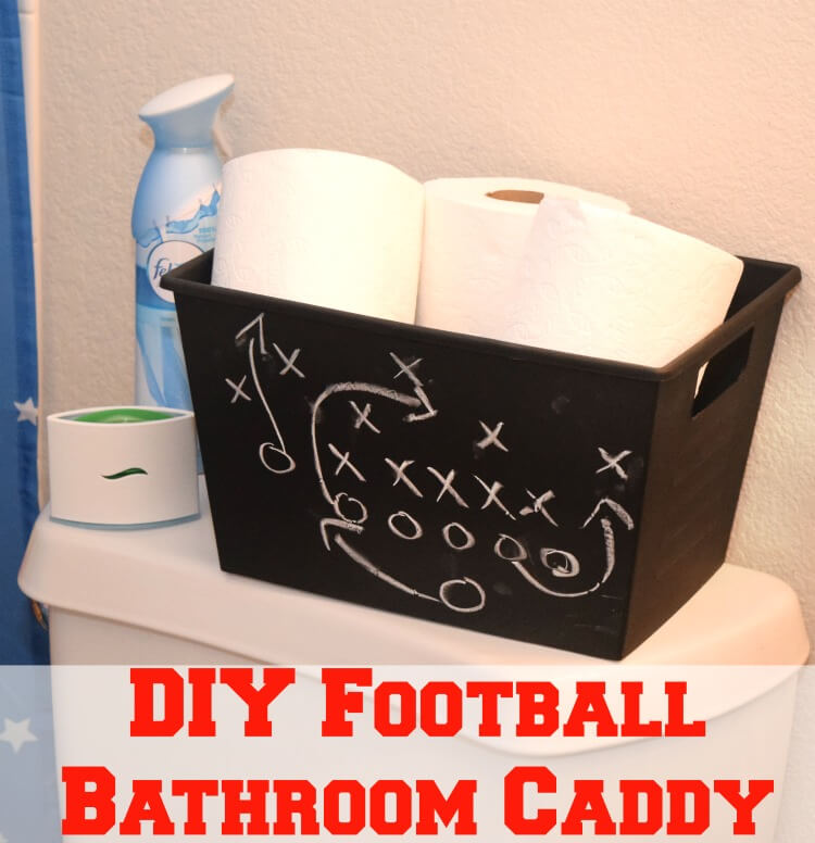 diy-football-bathroom-caddy diy-football-bathroom-caddy