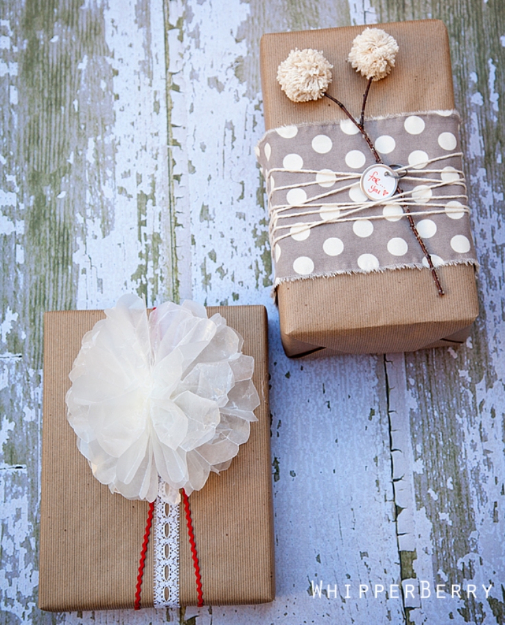 Top 10 Beautiful DIY Brown Paper Wrapping Ideas