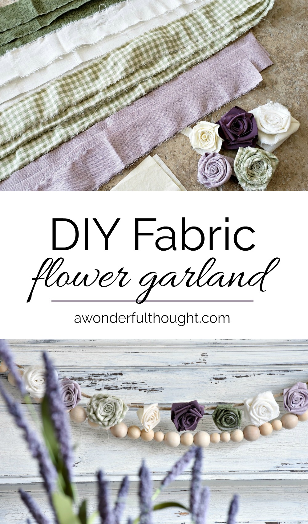 DIY-Fabric-Flower-Garland