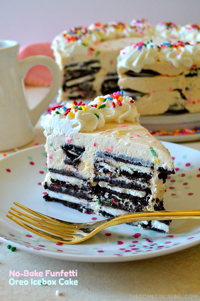 NO-BAKE-FUNFETTI-OREO-ICEBOX-CAKE NO-BAKE-FUNFETTI-OREO-ICEBOX-CAKE
