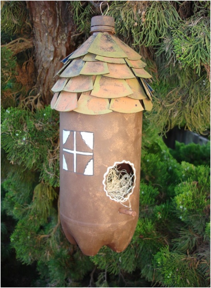 Plastic-Bottle-Bird-House-by-EcoHeidi-Borchers