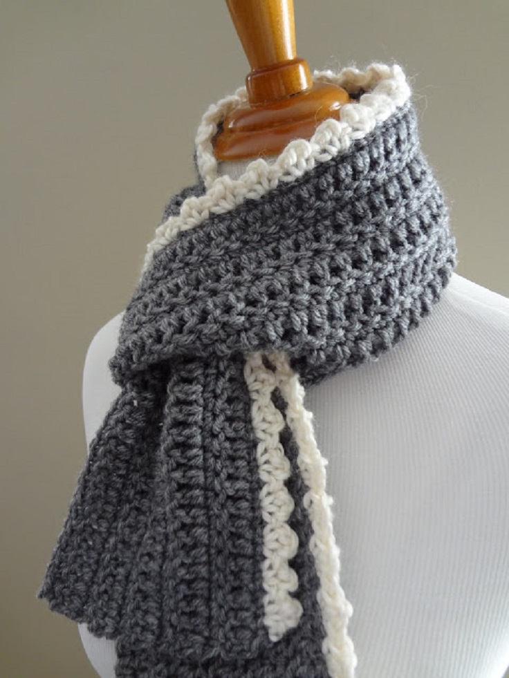 Top 10 DIY Warm and Cozy Crochet Scarfs | Top Inspired