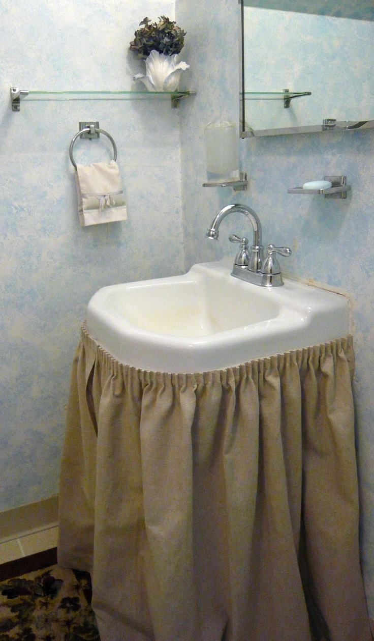 Top 10 Easy Diy Sink Skirts Top 10 Easy Diy Sink Skirts