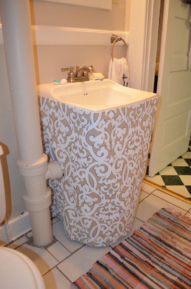 Top 10 Easy Diy Sink Skirts Top 10 Easy Diy Sink Skirts