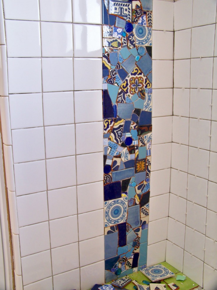 craft decor bathroom tiles