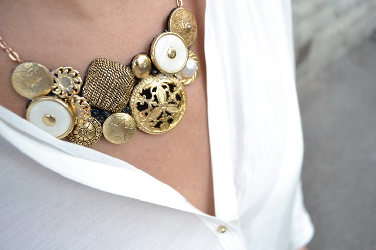 Top 10 DIY Buttons Jewelry | Top Inspired