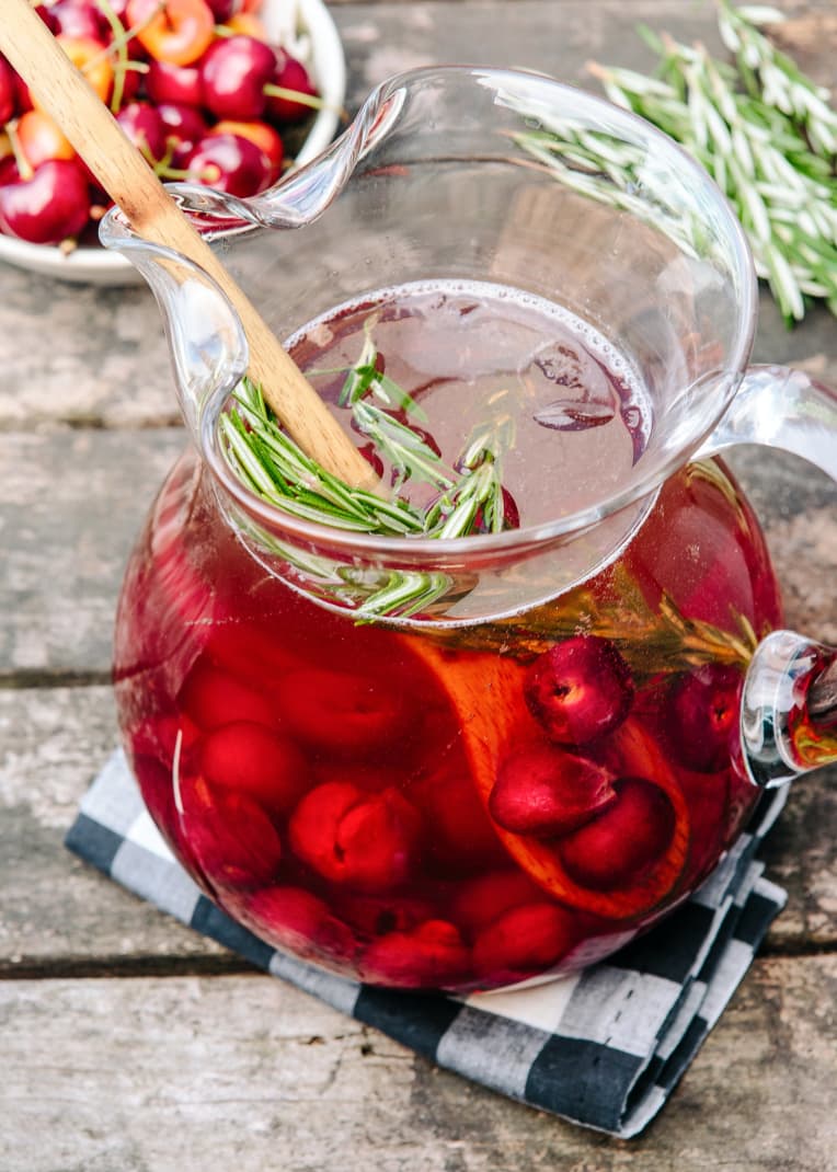 Cherry-rose-sangria