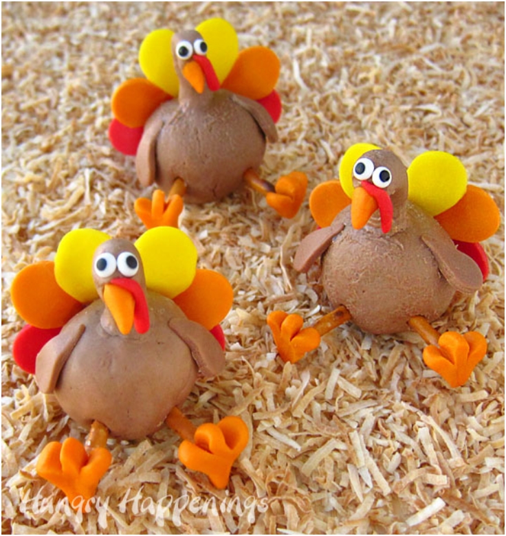 Top 10 Cute DIY Thanksgiving Turkey Treats | Top Inspired