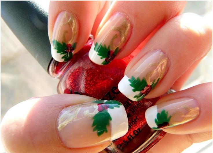 Top 10 Elegant DIY Christmas Nail Art | Top Inspired