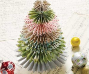 Top 10 DIY Mini Christmas Trees From Paper