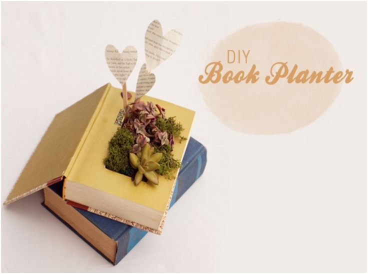DIY-BOOK-PLANTER-WITH-SUCCULENTS DIY-BOOK-PLANTER-WITH-SUCCULENTS