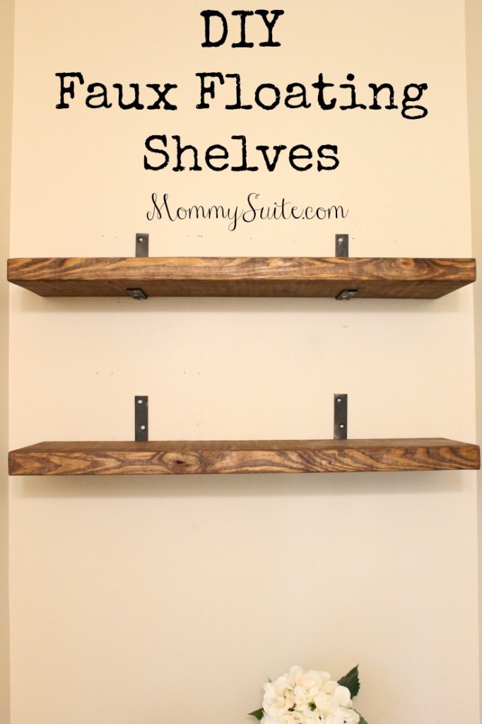 DIY-Faux-Floating-Shelves DIY-Faux-Floating-Shelves