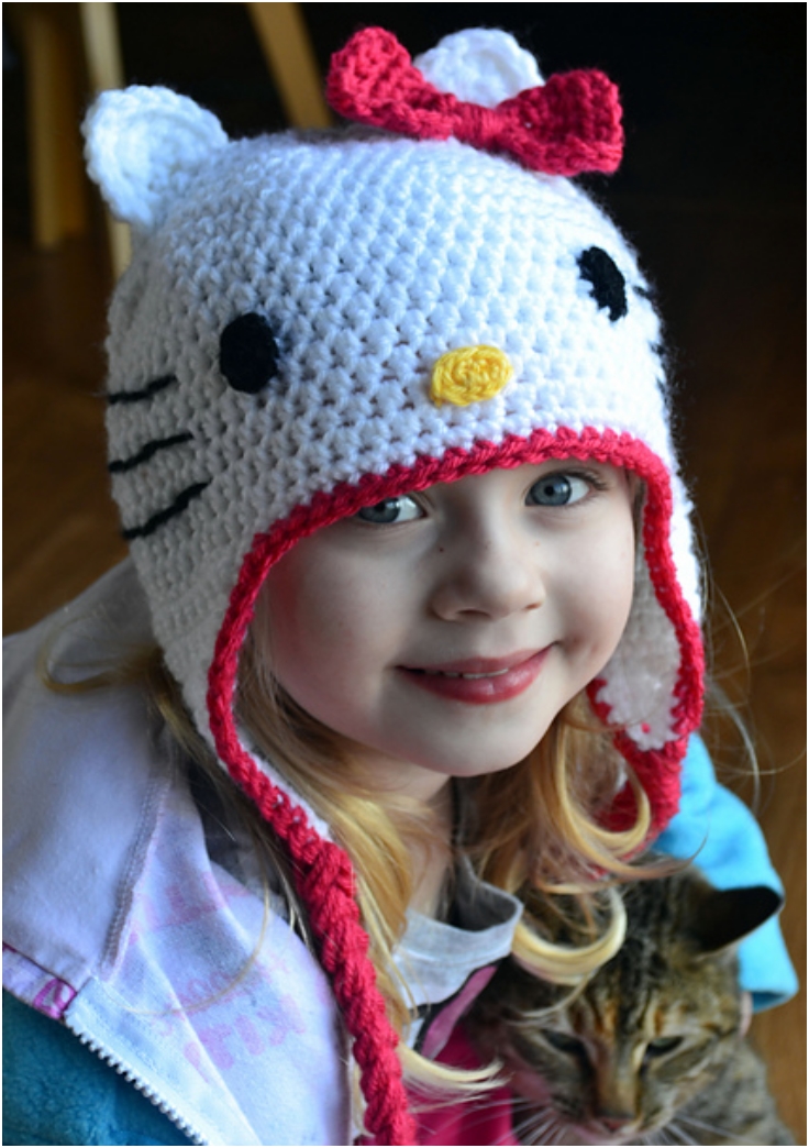 Hello-Kitty-Hat-Pattern Hello-Kitty-Hat-Pattern