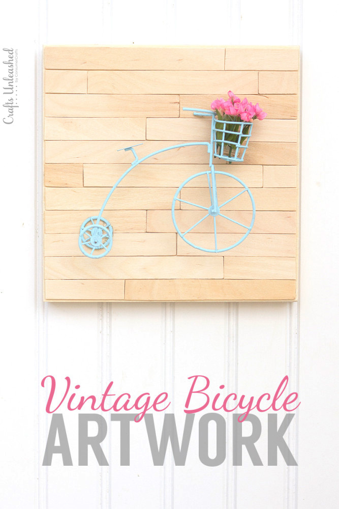 Mini-vintage-bicycle-DIY-wall-art-Crafts-Unleashed-1