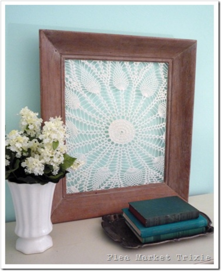 Repurposed-Vintage-Doilies-and-Frames