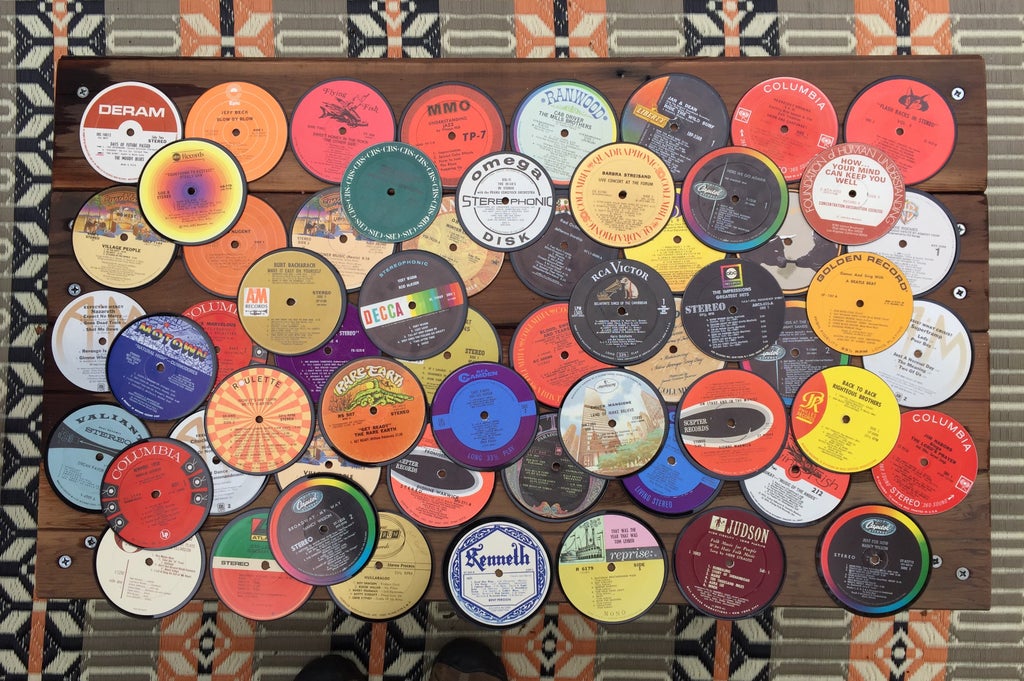 Vinyl-coaster Vinyl-coaster
