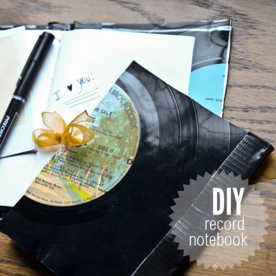 Vinyl-notebook