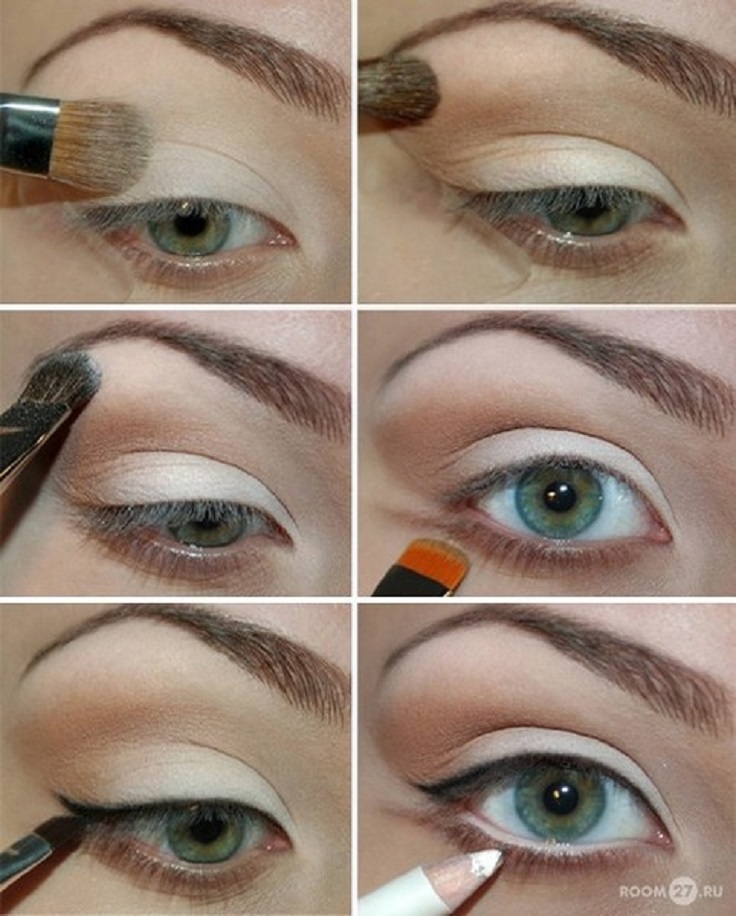 everyday eye makeup step by step