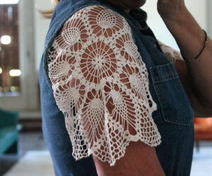 Top 10 DIY Fashionable Clothes From Old Crocheted Doilies