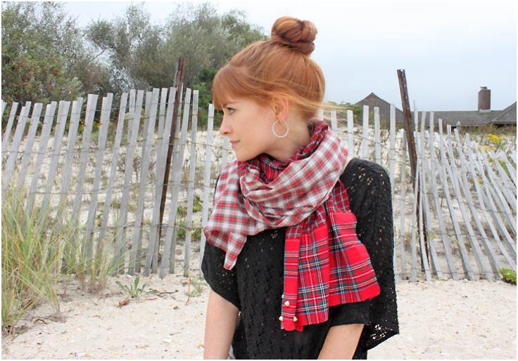 diy-free-people-checked-shirt-scarf diy-free-people-checked-shirt-scarf