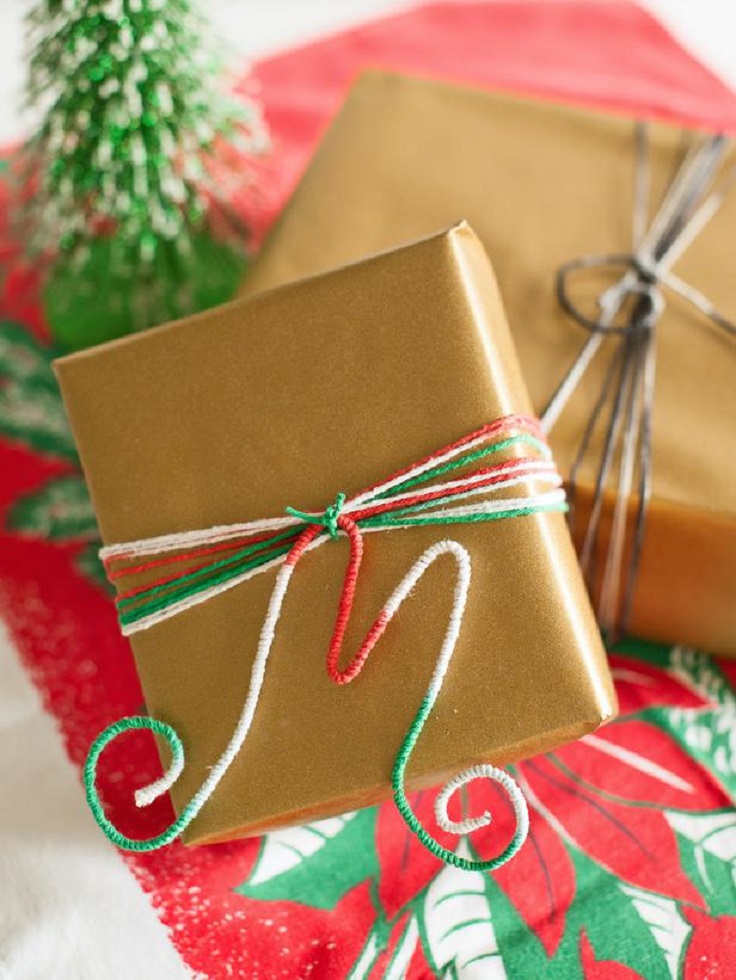 Top 10 DIY Christmas Gift-Wrapping Ideas - Top Inspired