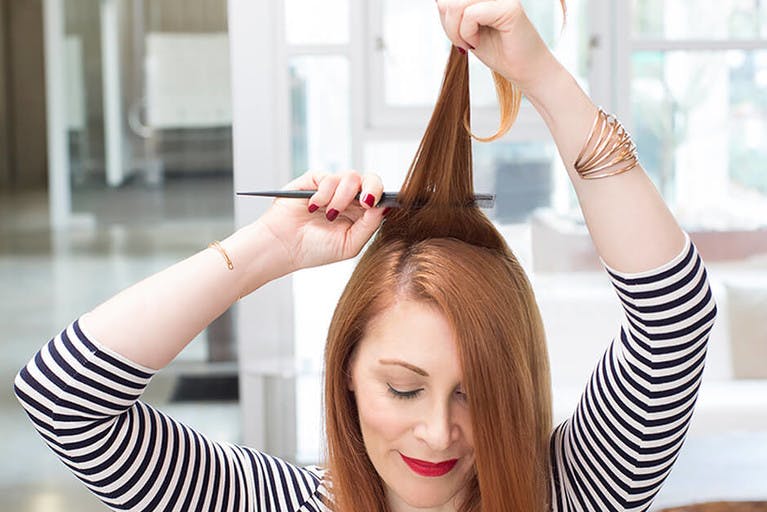 tease-hair-for-more-volume-