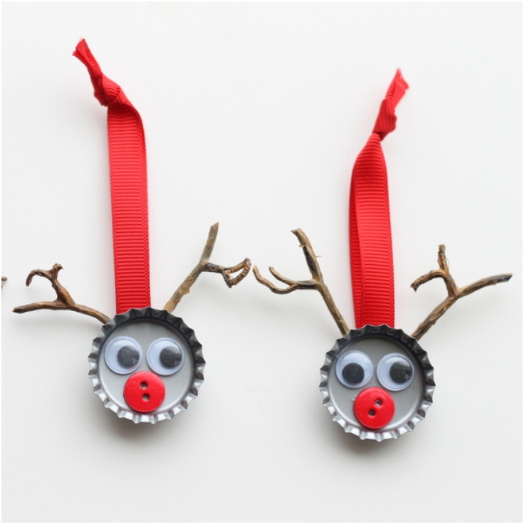 Bottle-Cap-Reindeer-Kids-Crafts