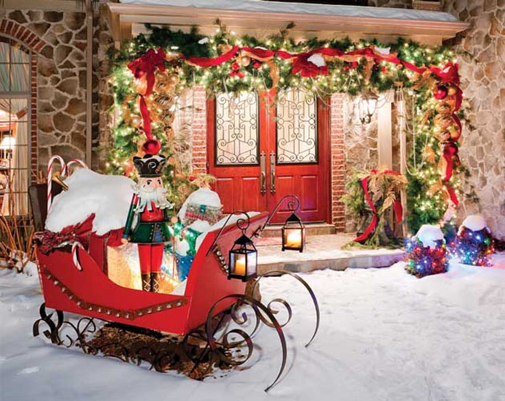 Top 10 Inspirational Christmas Front Porch Decorations | Top Inspired