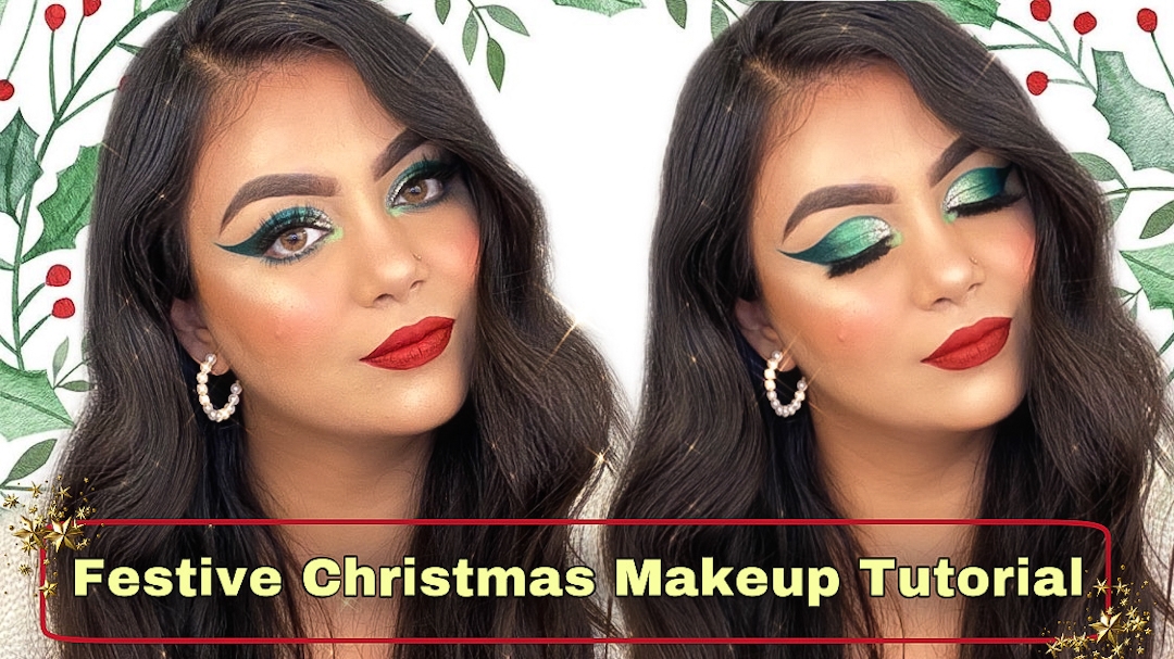Christmas-makeup-look Christmas-makeup-look
