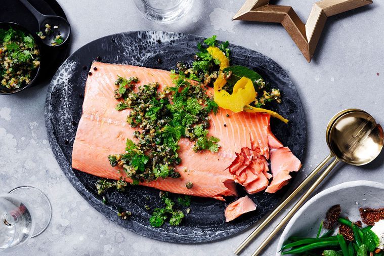 Confit-salmon-with-lemon-and-parsley-salsa