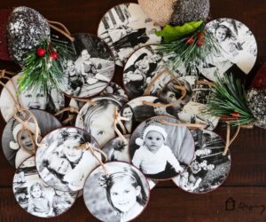 Top 10 Awesome DIY Christmas Photo Ornaments