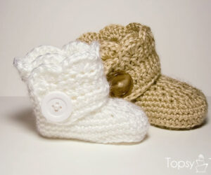 Top 10 Free Patterns for Knitting and Crocheting Baby Booties