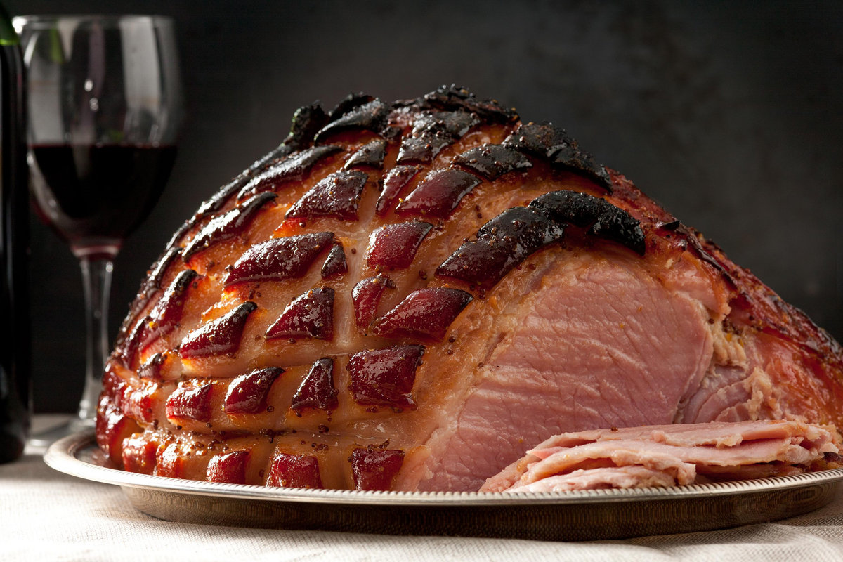 Honey-Mustards-Glazed-Ham