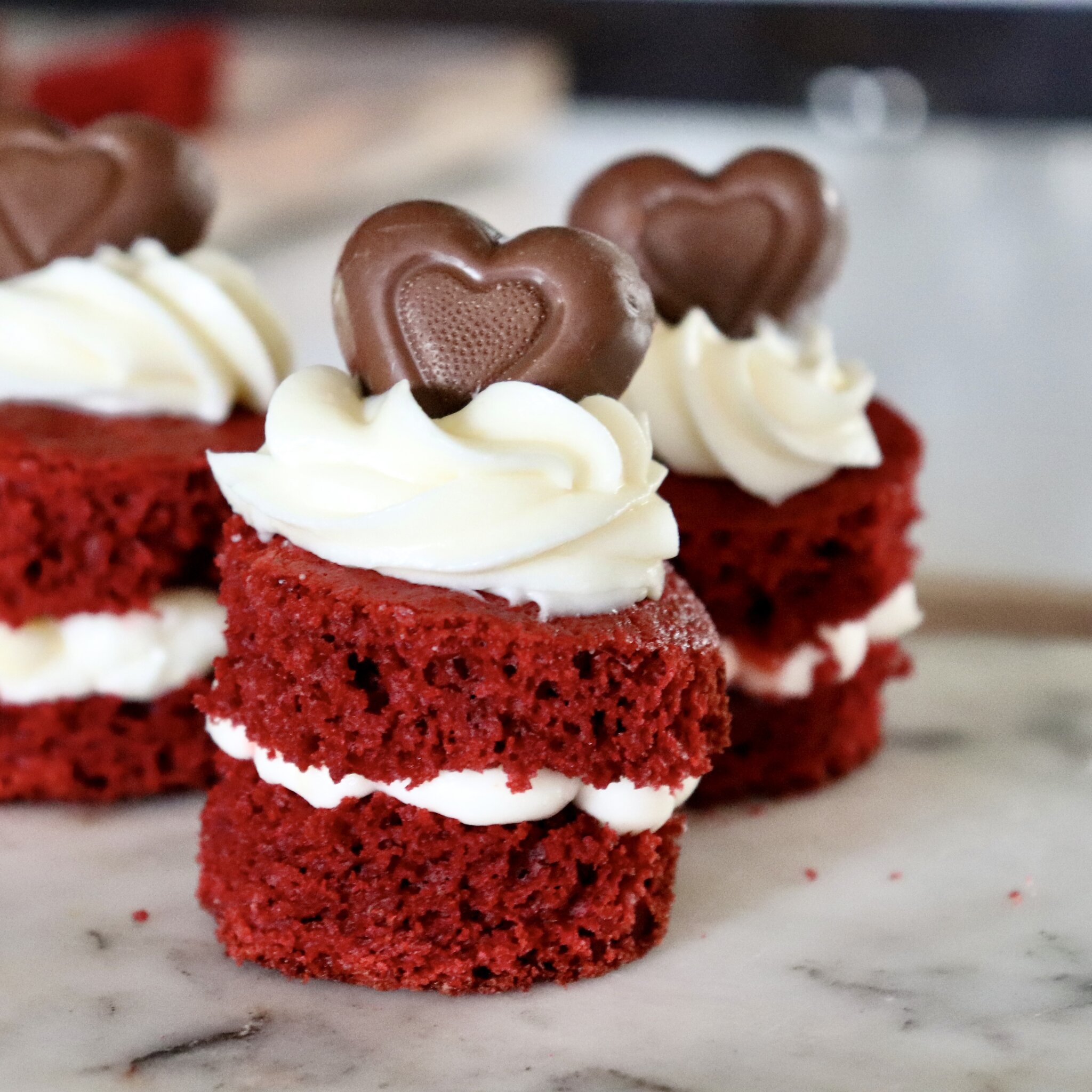 Mini-Red-Velvet-Cakes-Petit-Fours