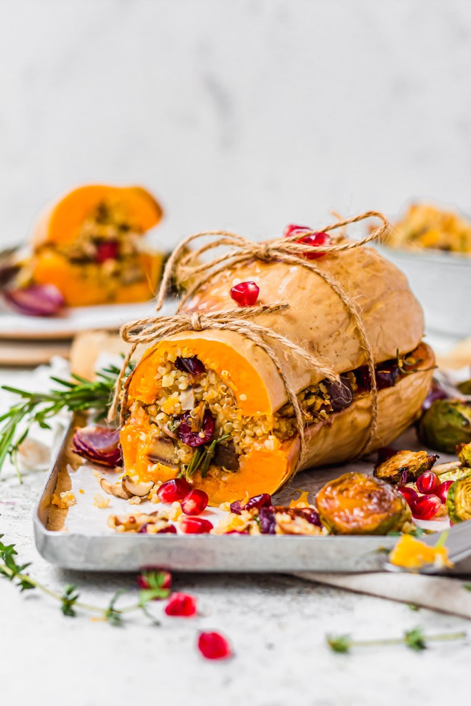 Roasted-Chestnut-Cranberry-Stuffed-Squash