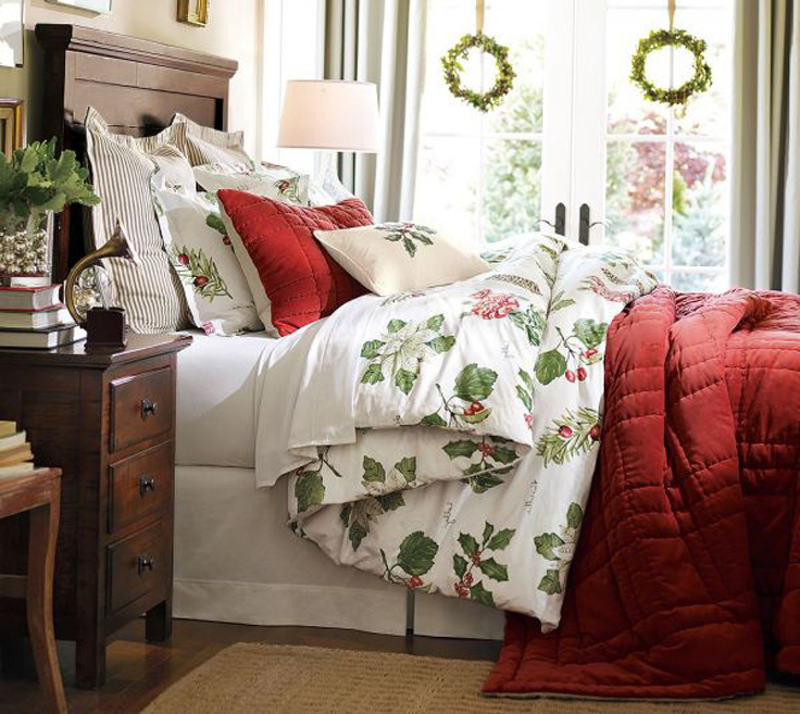 Top 10 Ideas to add a Touch of Christmas in the Bedroom | Top Inspired